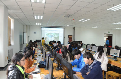 園林工程系綜合實訓室建成 計算機輔助設備技術開發引領專業實踐新高度